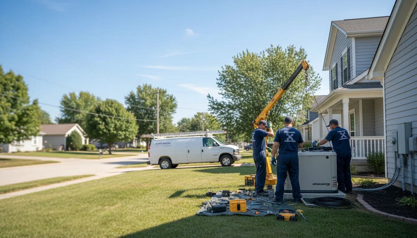 Generator Installation in Wickett, TX near me